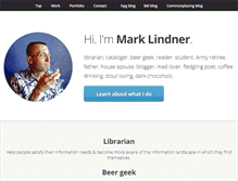 Tablet Screenshot of marklindner.info